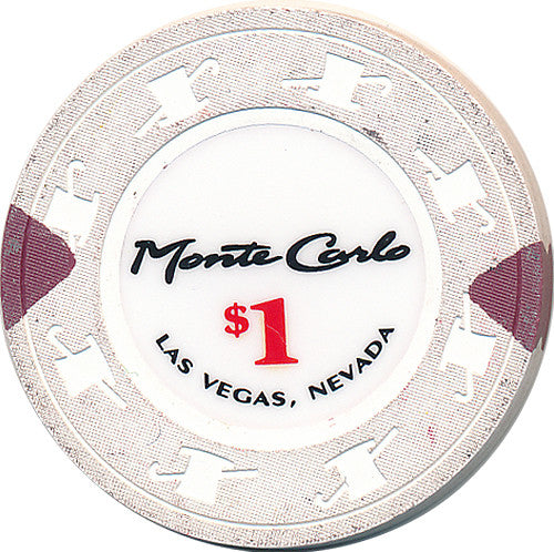 Monte Carlo, Las Vegas NV $1 Casino Chip - Spinettis Gaming - 1