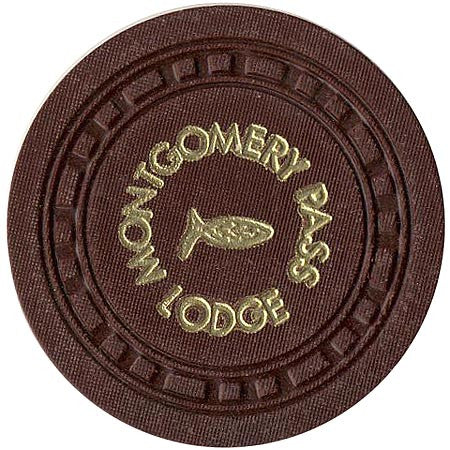 Montgomery Pass Lodge $25 (brown) chip - Spinettis Gaming - 1
