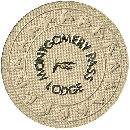 Montgomery Pass Lodge $5 (beige) chip - Spinettis Gaming - 2