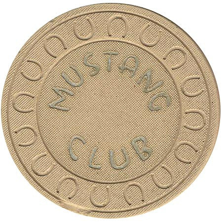 Mustang Club (beige) chip - Spinettis Gaming - 2