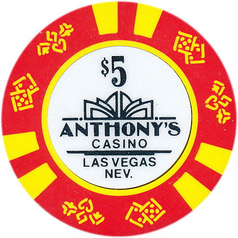 Anthony's Casino Las Vegas Nevada $5 Chip 1989
