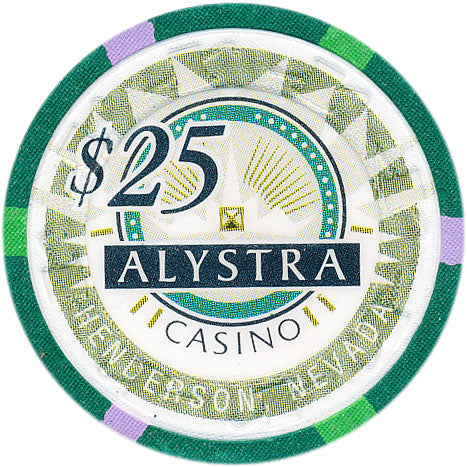 Alystra Casino Henderson Nevada $25 Chip 1995