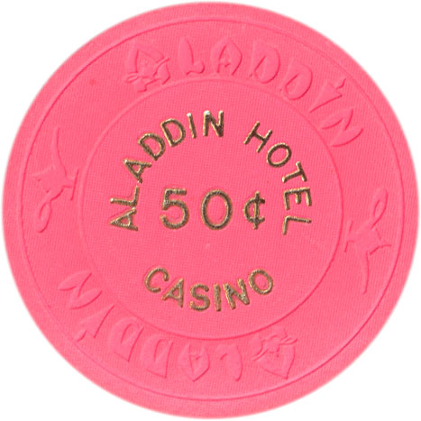 Aladdin Casino Las Vegas Nevada 50 Cent Chip 1984