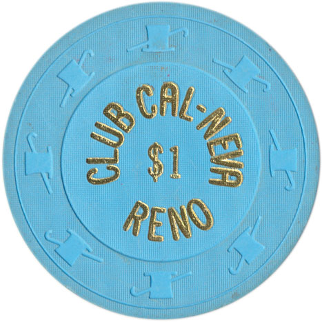 Club Cal-Neva Reno $1 Chip 1980s