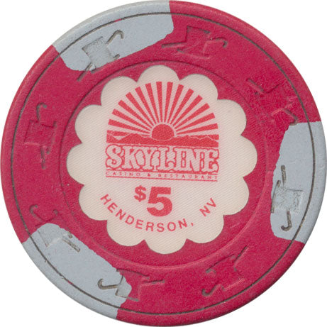 Skyline Casino Henderson Nevada $5 Chip 1992