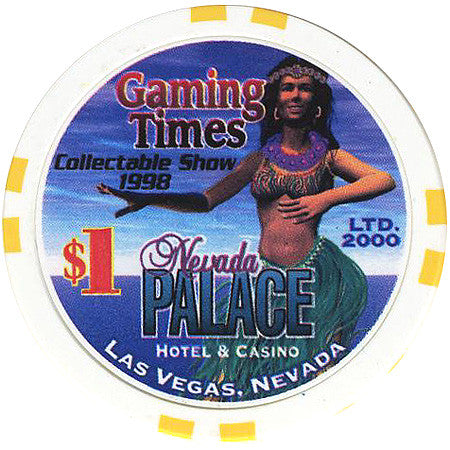 Nevada Palace, Las Vegas NV (#1) $1 Casino Chip - Spinettis Gaming - 1