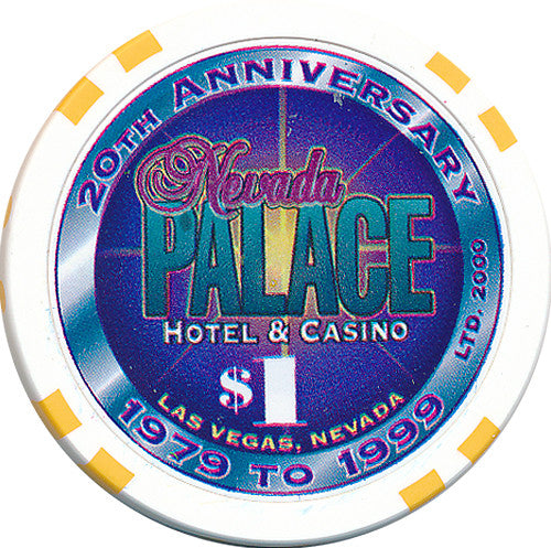 Nevada Palace, Las Vegas NV (#2) $1 Casino Chip - Spinettis Gaming - 1