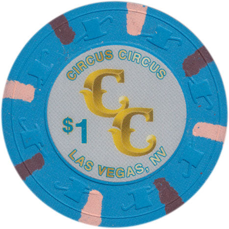 Circus Circus Casino Las Vegas Nevada $1 Chip 2019