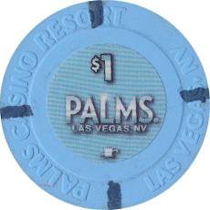 Palms Casino Las Vegas Nevada $1 Chip 2016