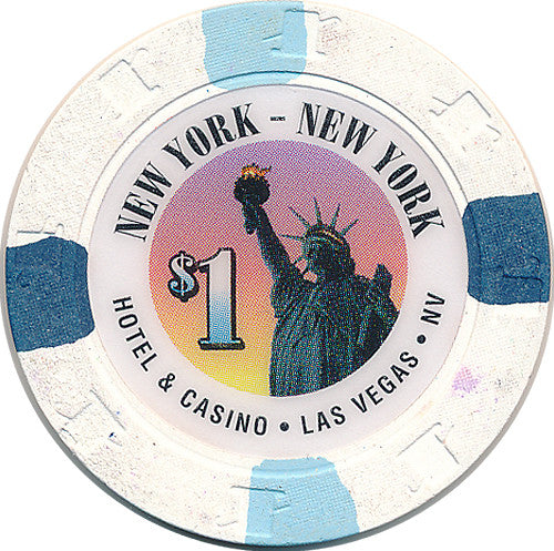 New York-New York, Las Vegas NV $1 Casino Chip - Spinettis Gaming - 2