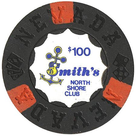 North Shore Club $100 (Smith's) chip - Spinettis Gaming - 1