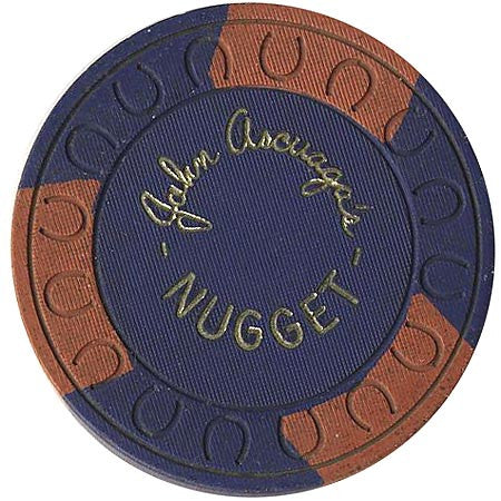 Nugget (John Ascuaga) (blue) chip - Spinettis Gaming - 2
