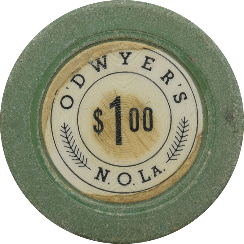 O'Dwyer's Casino New Orleans Louisiana $1 Chip