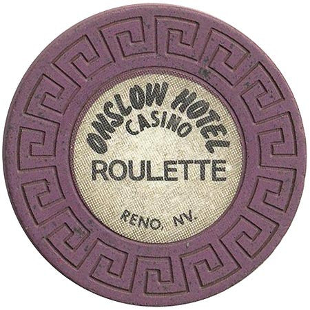 Onslow Casino Roulette (purple) chip - Spinettis Gaming - 2