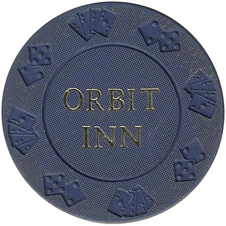Orbit Inn (blue) chip - Spinettis Gaming