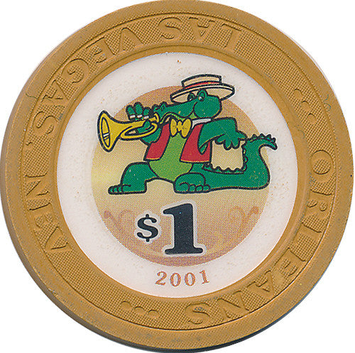 Orleans, Las Vegas NV $1 Casino Chip - Spinettis Gaming - 2