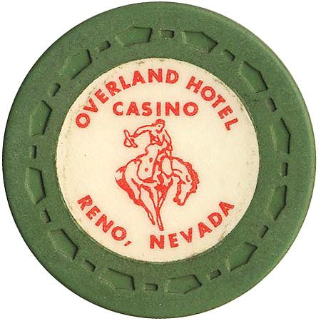 Overland Hotel (green) chip - Spinettis Gaming - 1