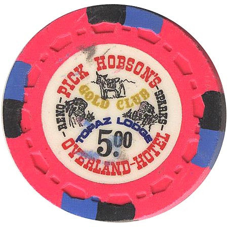 Overland Hotel (hot pink) chip - Spinettis Gaming