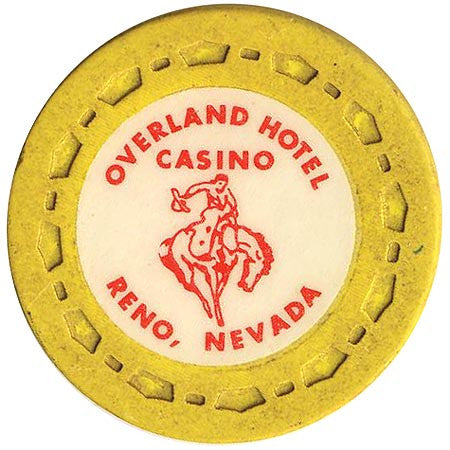 Overland Hotel (yellow) chip - Spinettis Gaming - 2