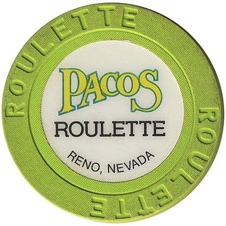 Pacos (roulette) (green) chip - Spinettis Gaming - 2