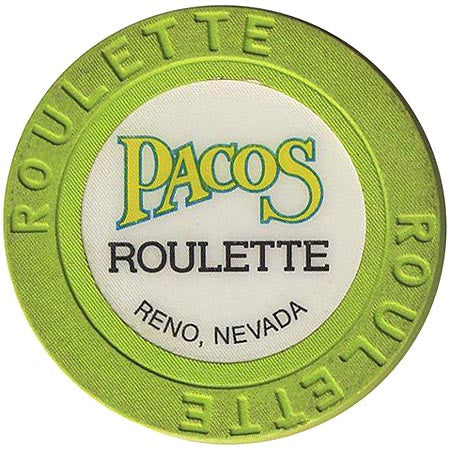 Pacos (roulette) (green) chip - Spinettis Gaming - 2