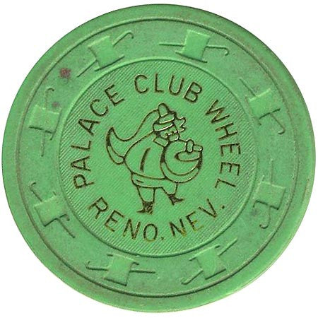 Palace Club (green) chip - Spinettis Gaming - 1