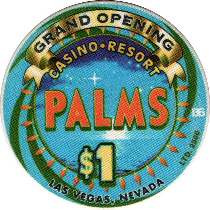 Palms Casino Las Vegas Nevada $1 Grand Opening Chip 2001