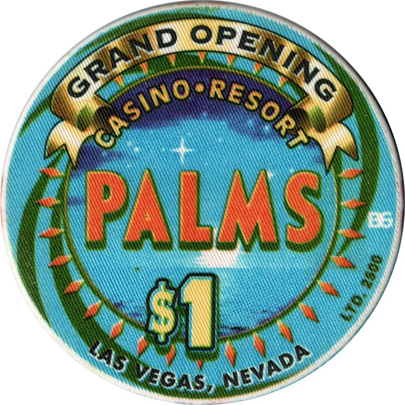 Palms Casino Las Vegas Nevada $1 Grand Opening Chip 2001
