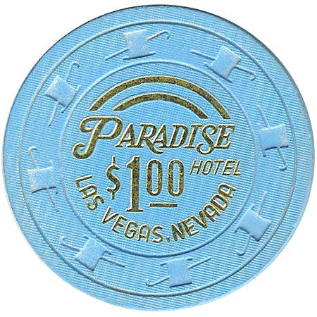 Paradise Hotel Casino Las Vegas $1 chip - Spinettis Gaming