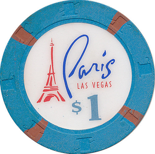 Paris Casino, Las Vegas NV $1 Casino Chip - Spinettis Gaming - 1