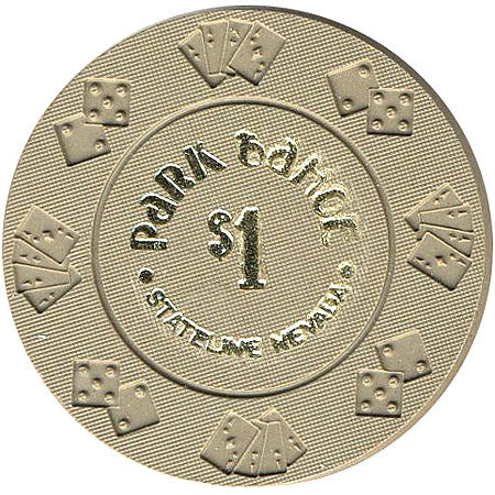 Park Tahoe $1 (gray) chip - Spinettis Gaming - 2