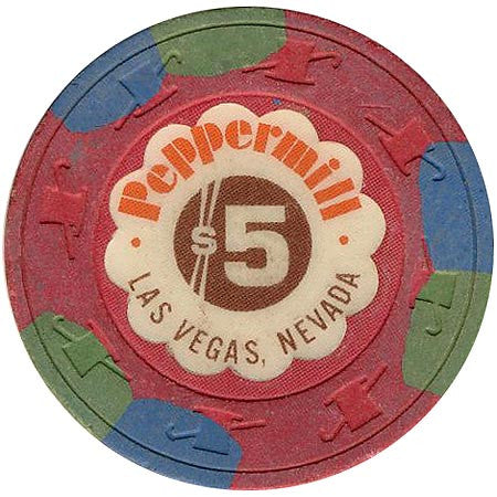 Peppermill $5 chip - Spinettis Gaming - 1