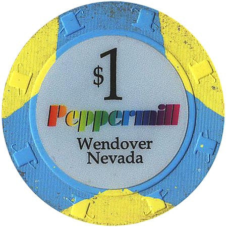 Peppermill, Wendover NV $1 Casino Chip - Spinettis Gaming - 1