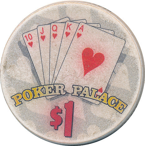Poker Palace, Las Vegas NV $1 Casino Chip - Spinettis Gaming - 5