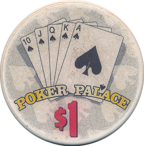 Poker Palace, Las Vegas NV $1 Casino Chip - Spinettis Gaming - 1