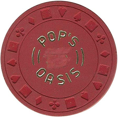 Pop's  Oasis (red) chip - Spinettis Gaming - 2