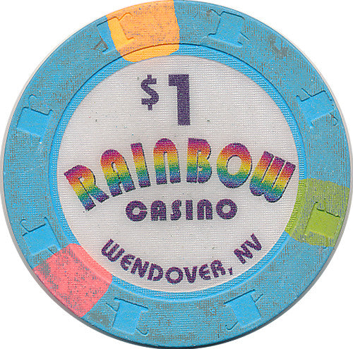 Rainbow Casino, Wendover NV $1 Casino Chip - Spinettis Gaming - 1