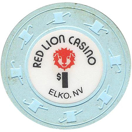Red Lion Casino $1 (blue) chip - Spinettis Gaming - 1