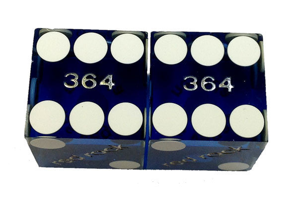 Red Rock Casino and hotel Blue dice, Pair - Spinettis Gaming - 3
