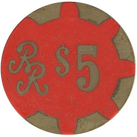 Reno Ramada $5 (red) chip - Spinettis Gaming - 2