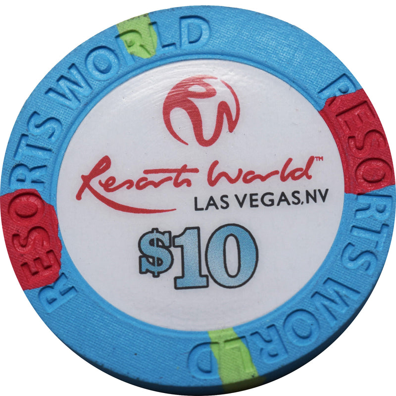 Resorts World Casino Las Vegas Nevada $10 Chip 2021
