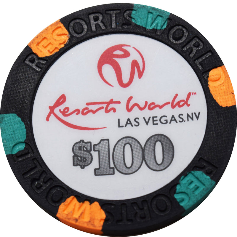 Resorts World Casino Las Vegas Nevada $100 Chip 2021
