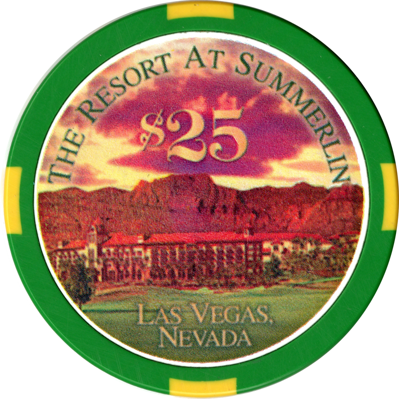 The Resort at Summerlin Casino Las Vegas Nevada $25 Chip