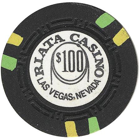 Riata $100 (black) chip - Spinettis Gaming - 1