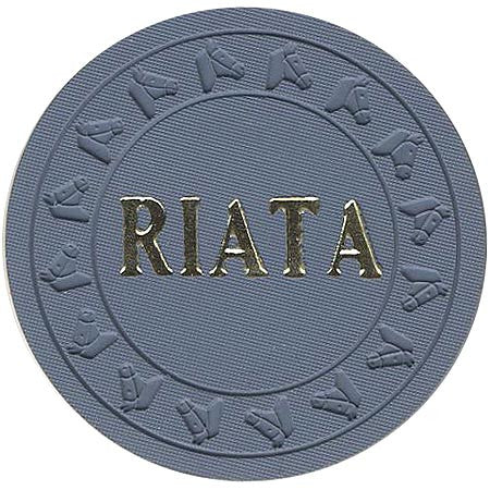Riata $100 (gray) chip - Spinettis Gaming - 2