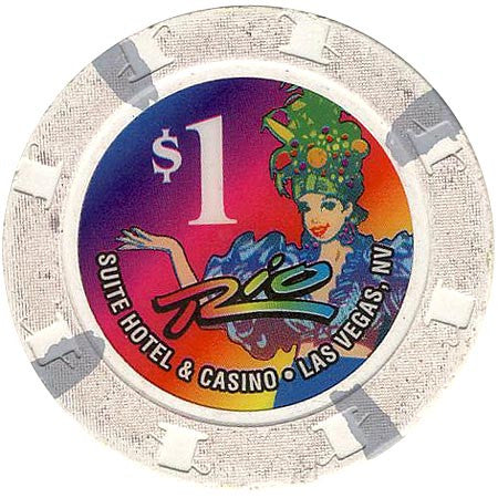 Rio, Las Vegas NV $1 Casino Chip - Spinettis Gaming - 1