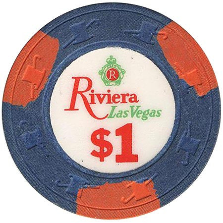 Riviera Casino $1 (blue) chip - Spinettis Gaming - 2