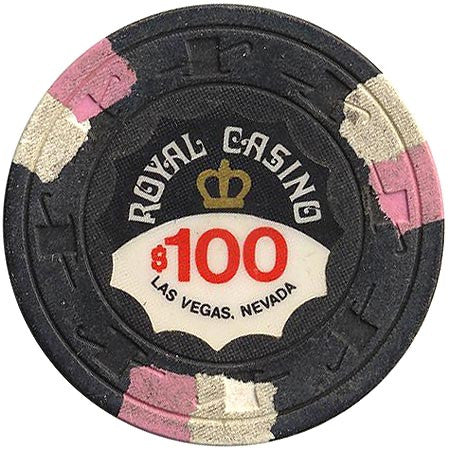 Royal Casino $100 (black) chip - Spinettis Gaming - 2