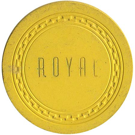 Royal $5 (yellow) chip - Spinettis Gaming - 2