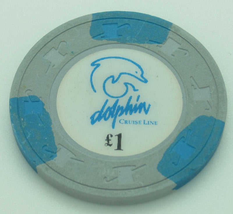 Dolphin Cruise Line £1 Chip